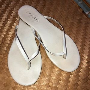 Sprit White Flip Flops